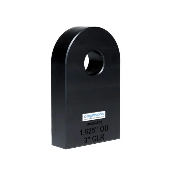 icengineworks 1625EHSeries (1-5/8″OD) HDPE Tube Cutting Spacer, 3.000″-CLR 1625EHCS30