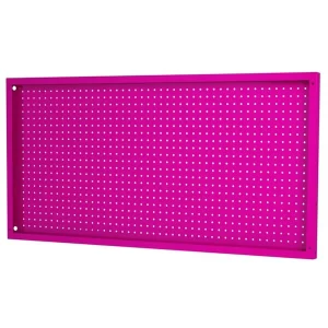 The Original Pink Box 24 in. x 48 in. 18G Steel Pegboard Pink PB2448PB