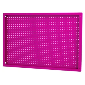 The Original Pink Box 24 in. x 36 in. 18G Steel Pegboard Pink PB2436PB