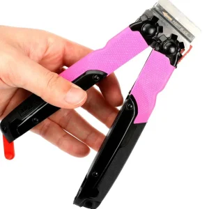 The Original Pink Box 7 in. Folding Scraper Pink PB7LFS