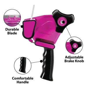 The Original Pink Box 3 in. Tape Gun Pink PB3TG