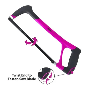 The Original Pink Box 12 in. Hack Saw Pink PB12HKS
