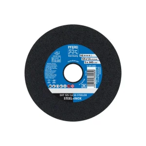 PFERD 63614 Cut-Off Wheel, 6″ x .045 x 7/8, SG STEELOX, T1, Aluminum oxide, 25/BOX