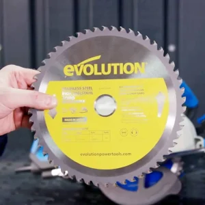 Evolution 8-1/4 In. Stainless Steel Cutting Blade, 1 In. Arbor S210TCT-54CS
