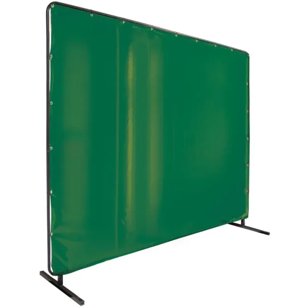 Black Stallion Welding Screen 6X6 – Green Vinyl 64-5166