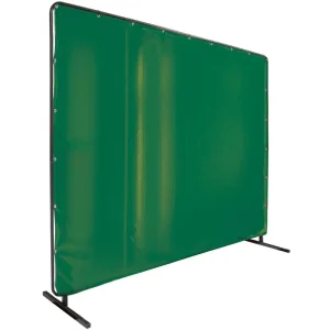 Black Stallion Welding Screen 6X8 – Green Vinyl 64-5168
