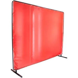 Black Stallion Welding Screen 6X6 – Orange Vinyl 64-5186
