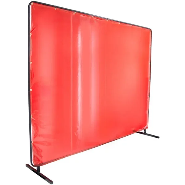 Black Stallion Welding Screen 6X6 – Orange Vinyl 64-5186