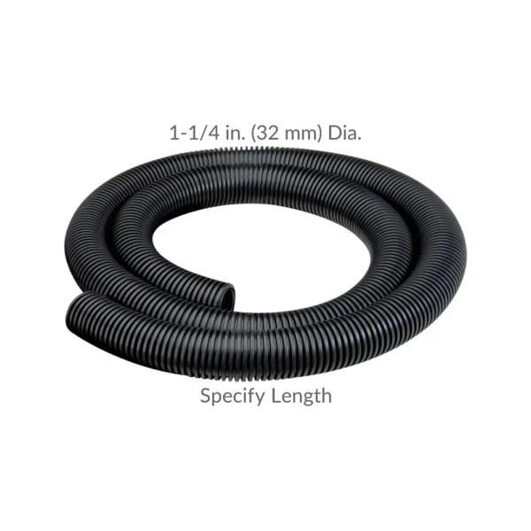Dynabrade 1 1/4 in. Static Conductive Hose Black 31920