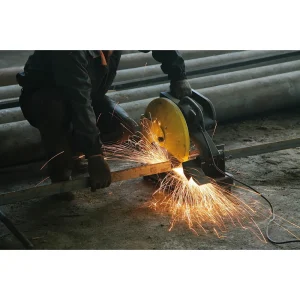 PFERD 64498 Large Diameter Cut-Off Wheel 14″ x 7/64 x 1, PSF CHOP STEELOX, K, Aluminum oxide, 10/BOX