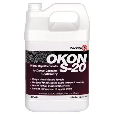 Zinsser OK621 OKON S-20 PENETRATIN WATER REPELLENT SEAL 1 GAL.