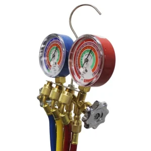 Mastercool R410A Brass 2-Way Manifold Gauge Set 59161
