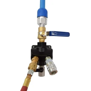 Rapid Air 1 in. Fastpipe Multi Port Wall Outlet With Shutoff 1/2 in. NPT F2024V
