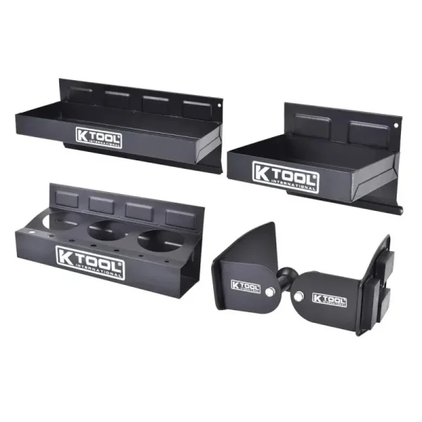 K Tool International Magnetic Toolbox Trays 4-Piece KTI72462A