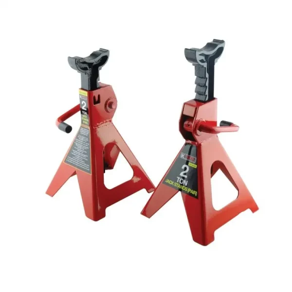 K Tool International Jack Stands 2 Ton Pair KTI61201
