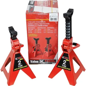 K Tool International Jack Stands 2 Ton Pair KTI61201
