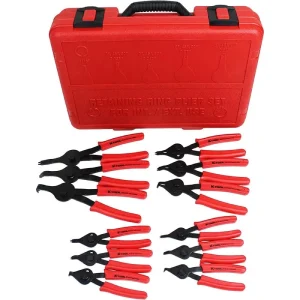 K Tool International Plier Set 12 Piece Snap Ring KTI55112