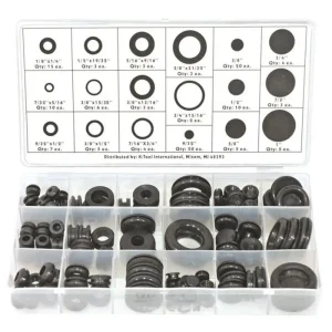 K Tool International 125 Piece. Grommet Assortment KTI00091