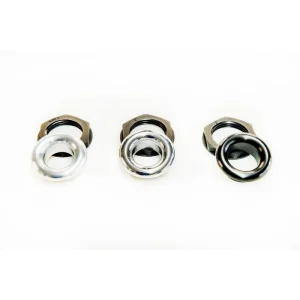 NotcHead Fire Wall Ring for 3/4 in. Heater Hose or AC #10 – Polished Finish 4701