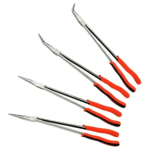 Sunex 4 Pc 16 in. Long Reach Plier Set 3706V