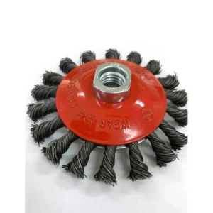 Titan Tools 4-1/2 in. Knotted Bevel Wire Wheel 22220