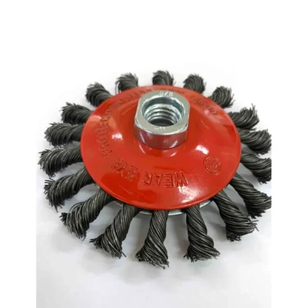 Titan Tools 4-1/2 in. Knotted Bevel Wire Wheel 22220
