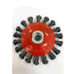 Titan Tools 4-1/2 in. Knotted Bevel Wire Wheel 22220