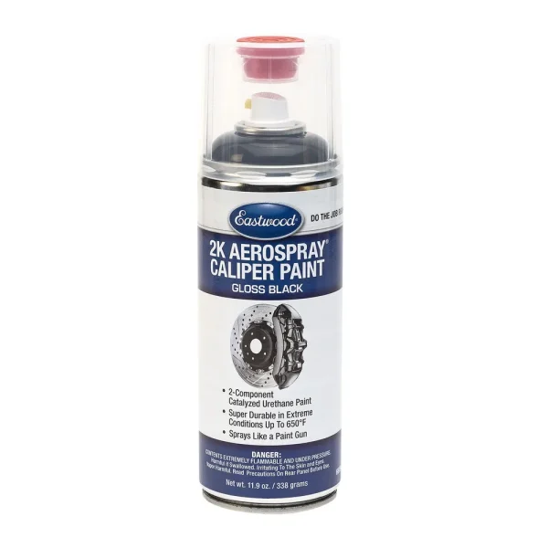 Eastwood 2K AeroSpray Brake Caliper Paint – Black