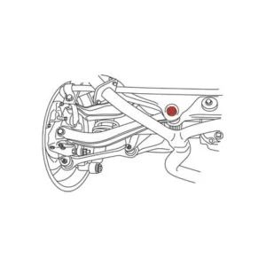 SPC Performance Rear Toe Cam, Subaru 03-06 Baja, 00-09 Legacy, 00-09 Outback, 06-10 Tribeca 67667