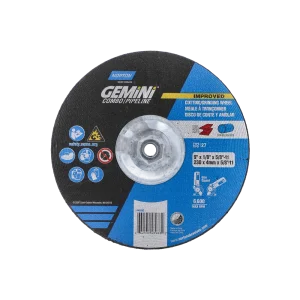 Norton 9 x 1/8 x 5/8 – 11 In. Gemini Grinding and Cutting Whl 24 R T27 10 Count