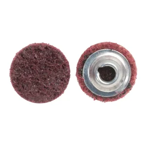 Norton 3/4 In. Bear-Tex Rapid Prep Non-Woven Quick-Change Disc Type II AO M Grit 50 Count