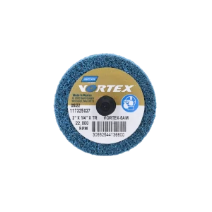 Norton 2 In. Bear-Tex Vortex Rapid Blend Non-Woven Wheel Type III AO M Grit 60 Count