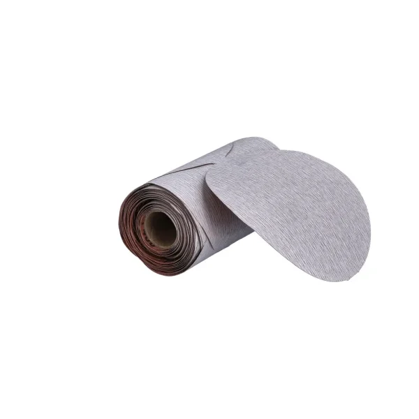 Norton 5 In. A275OP No-Fil Paper PSA Disc Roll P400 Grit A275 AO 6 Count