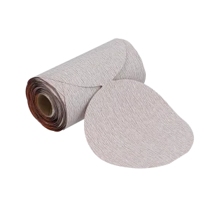Norton 5 In. A275OP No-Fil Paper PSA Disc Roll P280 Grit A275 AO 6 Count
