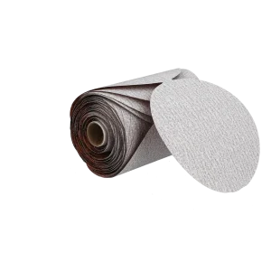 Norton 6 In. A275OP No-Fil Paper PSA Disc Roll P100 Grit A275 AO 6 Count