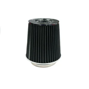 FiTech FiTech Cone Filter/ Conical/ 6 Inch Long Element/ 4 Inch Inlet/ Cotton Gauze Element/ Black 4