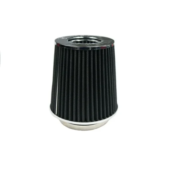 FiTech FiTech Cone Filter/ Conical/ 6 Inch Long Element/ 4 Inch Inlet/ Cotton Gauze Element/ Black 4