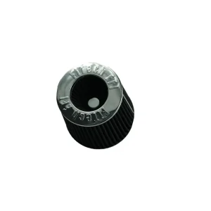 FiTech FiTech Cone Filter/ Conical/ 6 Inch Long Element/ 4 Inch Inlet/ Cotton Gauze Element/ Black 4