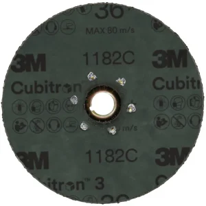 3M Cubitron 3 Fibre Disc 1182C 4 1/2″ X TN Quick-Change 66440