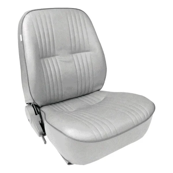 Procar Pro90 Low Back Series Seat Grey Vinyl Right Side