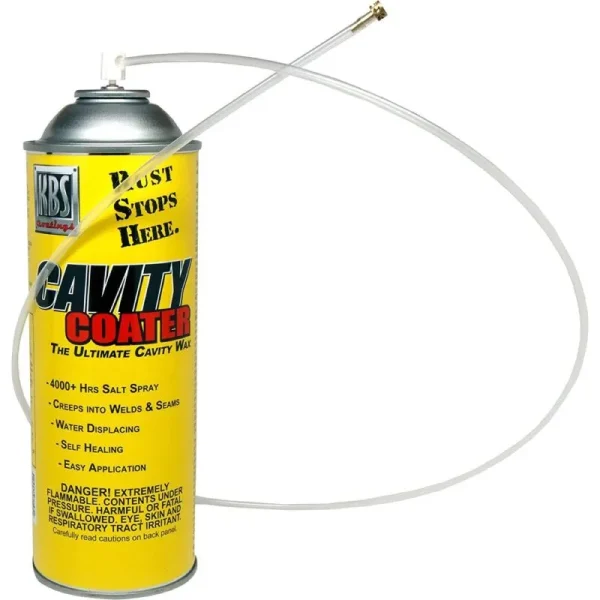 KBS Coatings Cavity Coater – Aerosol and 48″ Cavity Wand w/360 Degree Tip 75101