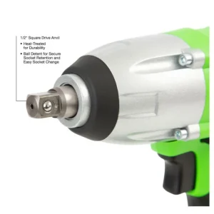 OEMTOOLS 20V Lithium ion Cordless Impact 1/2 in. Drive 24670