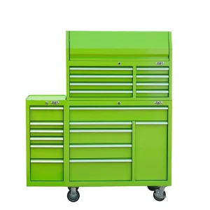 41-Inch Rolling Cabinet Bundle Lime Green V41C3LG