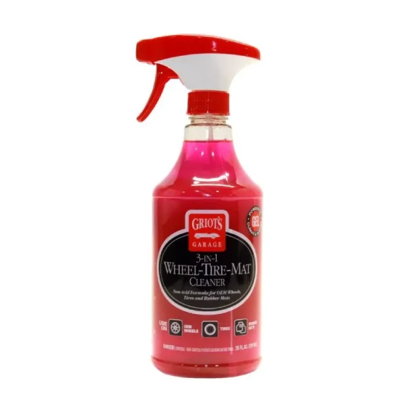 Griots Garage 3-in-1 Wheel Tire & Mat Cleaner 25oz