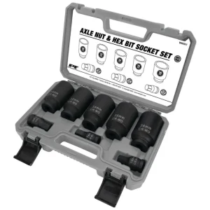 PT 8 pc. Axle Nut and Hex Bit Socket Set W89321