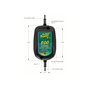 Battery Tender 800mA, 12V Weatherproof