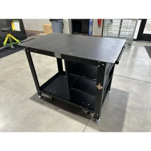 Badass Weld Cart, Black Frame, Black Accessories