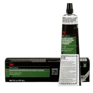 3M Weatherstrip Adhesive 5oz Black 3M8008