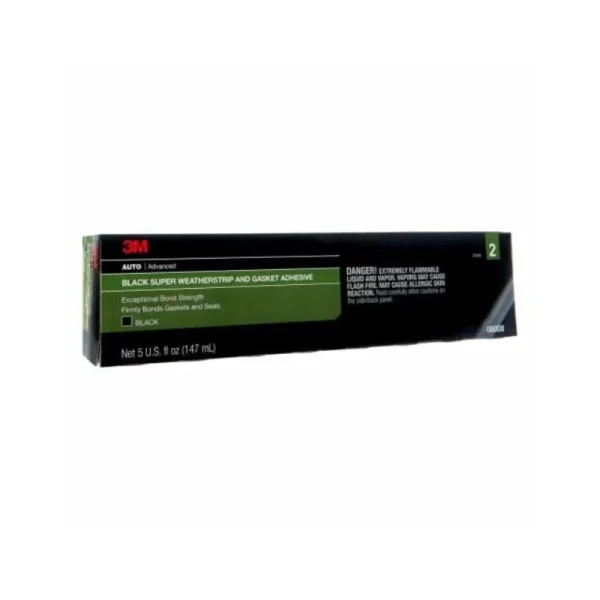 3M Super Weatherstrip & Gasket Adhesive Black 5oz 3M8008