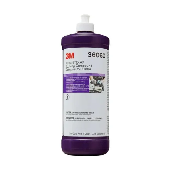 3M Perfect It Ex Rubbing Compound – Qt 3M36060